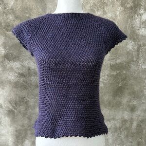 Crocheted Women's sweater (Love 17)